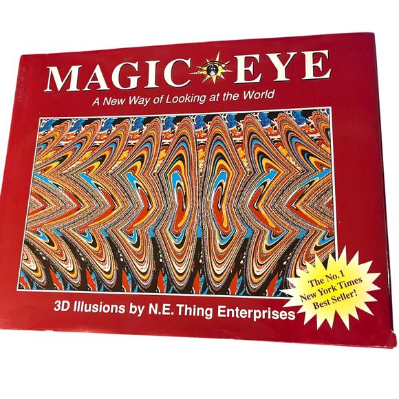 Magic Eye: A New Way of Looking at the World Hardcover with Dust Jacket - Picture 1 of 4